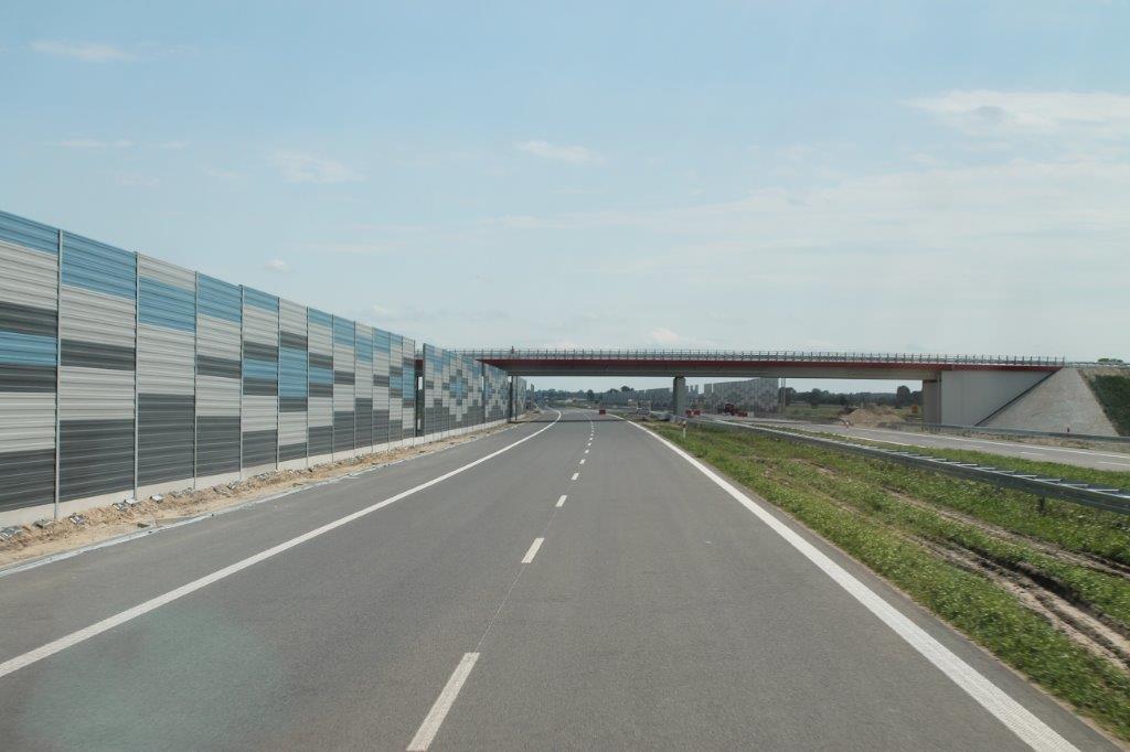 Ekrany akustyczne Autostrada Bursztynowa A1
