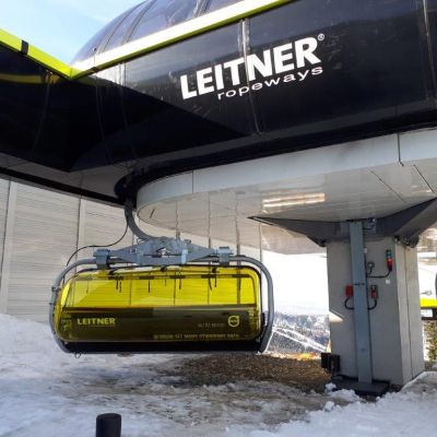 narciarska stacja górna Skrzyczne