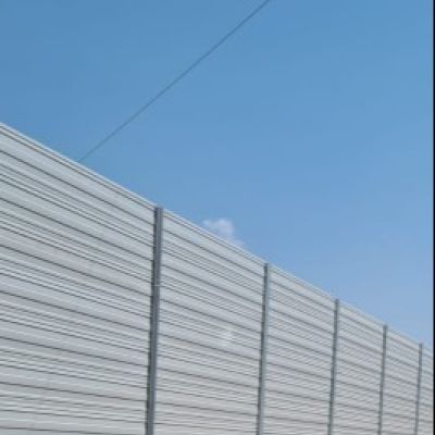 Ekrany akustyczne przy linii kolejowej Chitila Romania