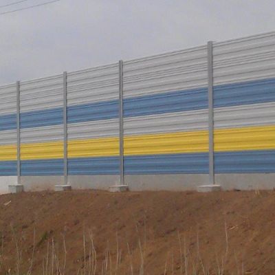 Kolejowe ekrany akustyczne Kulpenai Litwa