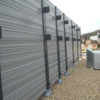 Obudowa akustyczna na dachu Mechanica Czechy