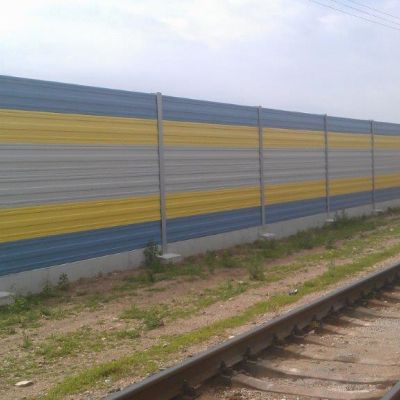 Kolejowe ekrany akustyczne Kulpenai Litwa