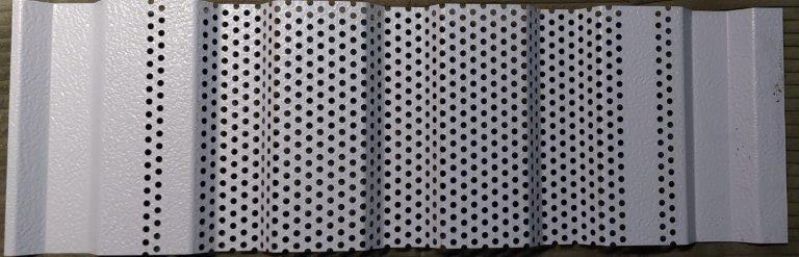 Blacha aluminiowa trapezowa perforowana 