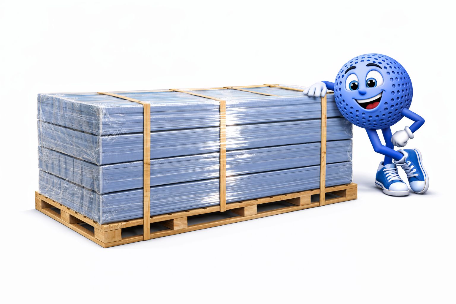 Panele BUDAN - składowanie paneli aluminiowych 