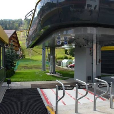 dolna stacja narciarska Skrzyczne