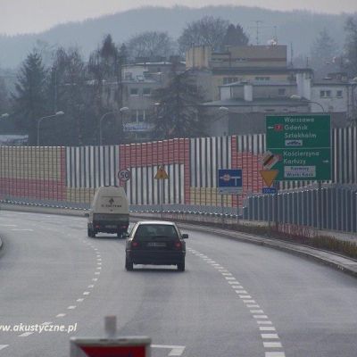 Ekrany akustyczne Sopot Droga Różowa