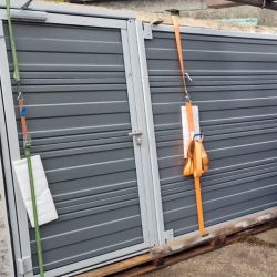 Przęsło z drzwiami akustycznymi