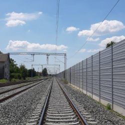 Ekrany akustyczne linia kolejowa Gradec Chorwacja