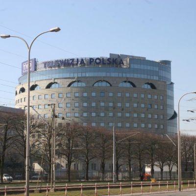 Obudowa akustyczna na dachu Telewizja Polska Warszawa