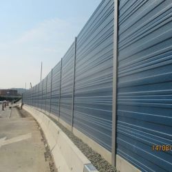 Ekrany akustyczne droga Brno-Hlinky Czechy