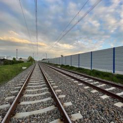 Ekrany akustyczne linia kolejowa E59 Leszno - Czempiń