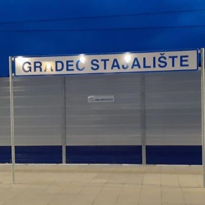 Ekrany akustyczne linia kolejowa Gradec Croatia