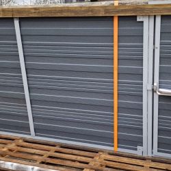 Przęsło z drzwiami akustycznymi