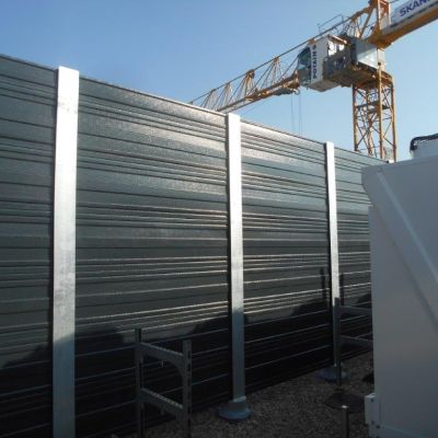 Obudowa akustyczna na dachu Mechanica II Czechy