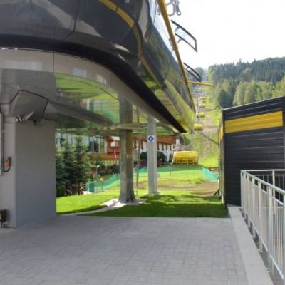 dolna stacja narciarska Skrzyczne