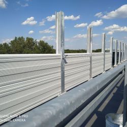Ekrany akustyczne obwodnica północna Kijów Ukraina