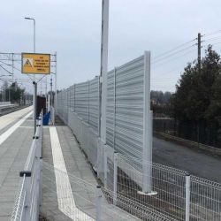 Ekrany akustyczne linia kolejowa E30 Kędzierzyn Koźle – Opole Zachodnie