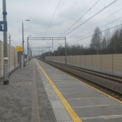 Ekrany akustyczne linia kolejowa E75 Rail Baltica Wołomin