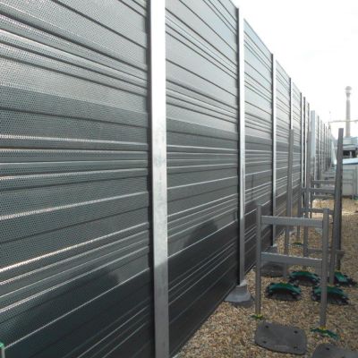 Obudowa akustyczna na dachu Mechanica II Czechy