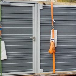 Przęsło z drzwiami akustycznymi