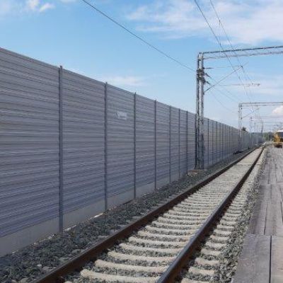 Ekrany akustyczne linia kolejowa Gradec Croatia