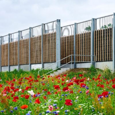 Ekrany akustyczne  Kregme Denmark