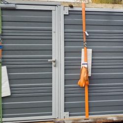 Przęsło z drzwiami akustycznymi