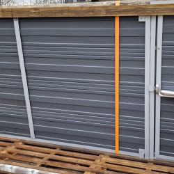 Przęsło z drzwiami akustycznymi