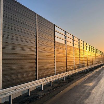 Ekrany akustyczne Sund & Bælt Nyborg Denmark