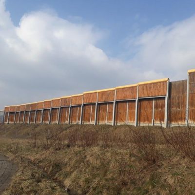 Drogie w eksploatacji drewniane ekrany akustyczne