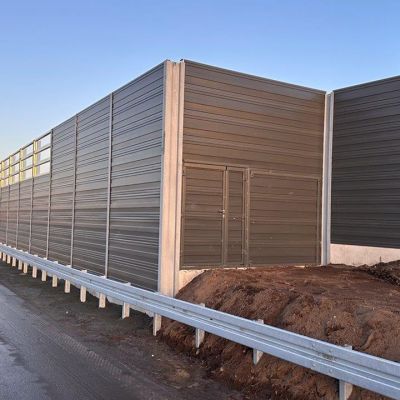 Ekrany akustyczne Sund & Bælt Nyborg Denmark