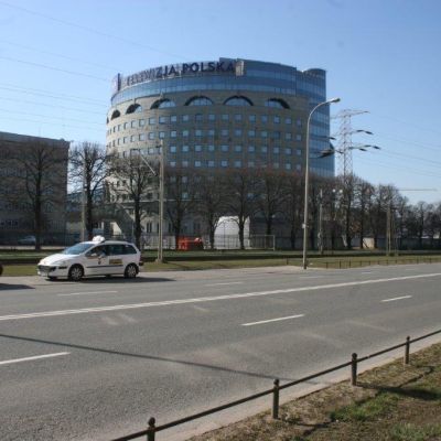 Obudowa akustyczna na dachu Telewizja Polska Warszawa