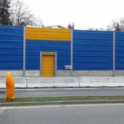 Drzwi do ekranów akustycznych