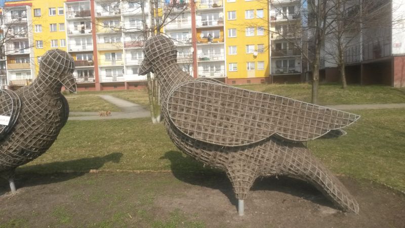 Zastosowanie  paneli Zielona Ściana