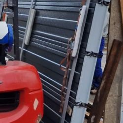 Przęsło z drzwiami akustycznymi