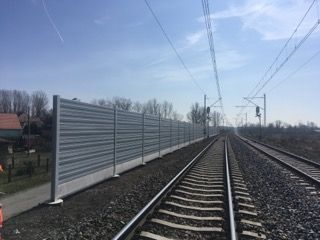 Ekrany akustyczne linia kolejowa E30 Kędzierzyn Koźle – Opole