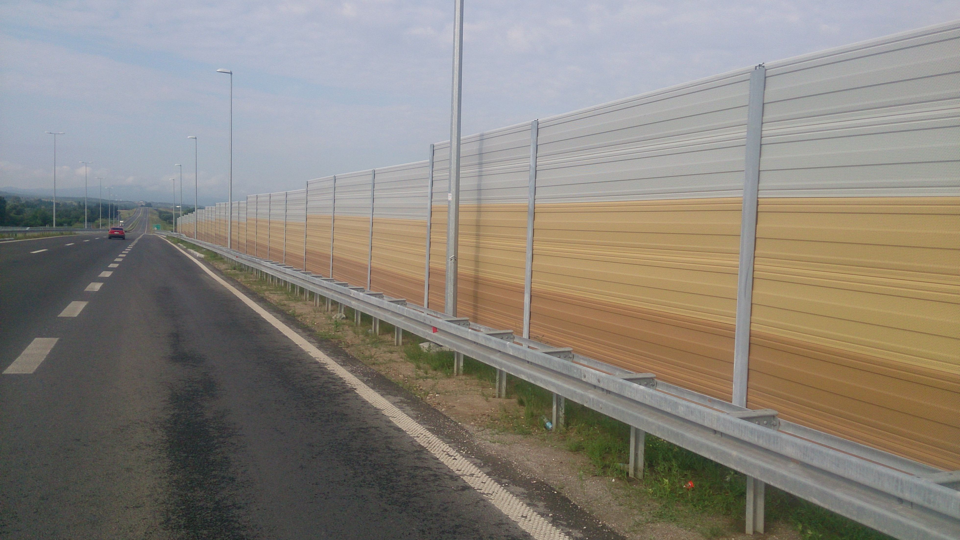 Ekrany akustyczne autostrada A1 Serbia